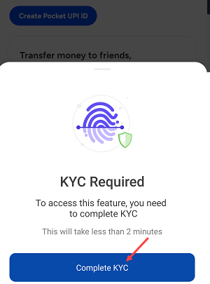 Activate & Complete MobiKwik Pocket UPI KYC 