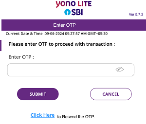 Activate/Deactivate UPI Service for SBI Account from YONO Lite