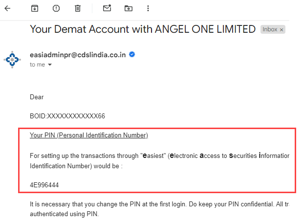 Upgrade BOID From CDSL Easi Account To Easiest 