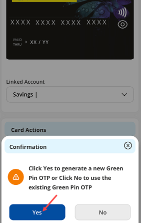 Indian Bank IndSMART Mobile Banking ATM PIN Set Reset Generate