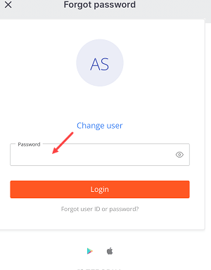 Zerodha User ID and logi  n password forgot