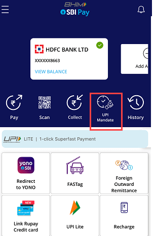 Approve IPO Mandate Request on SBI Pay UPI App
