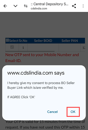 Verify Beneficiary in CDSL Easiest Account