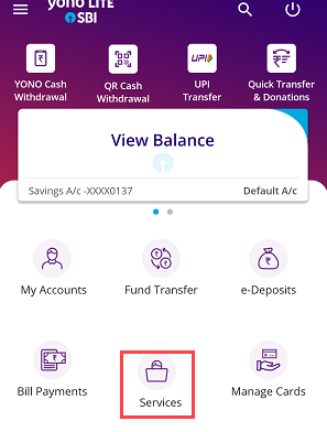 Check Your SBI CIF Number in YONO Lite Mobile Banking