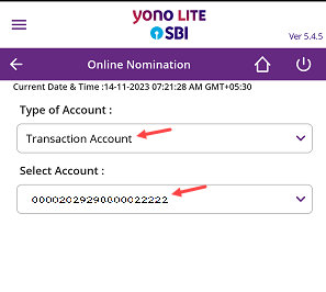 Check Your SBI CIF Number in YONO Lite Mobile Banking