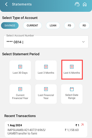 Guide to Download BOI Last 6 Months Statement Online