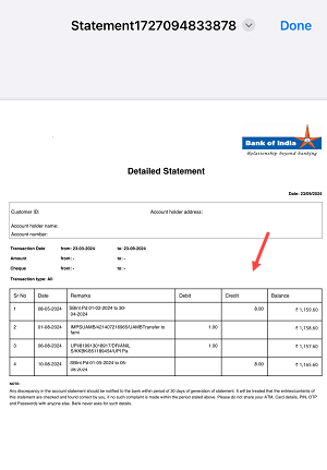 Guide to Download BOI Last 6 Months Statement Online
