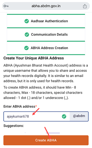 Create Abha Card Online Using an Aadhaar Card
