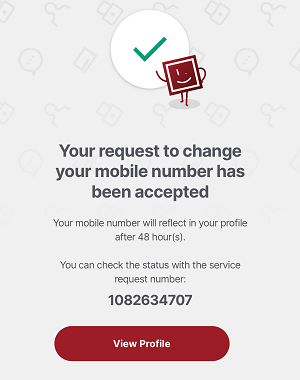 Change/Update IDFC First Bank Registered Mobile Number Online