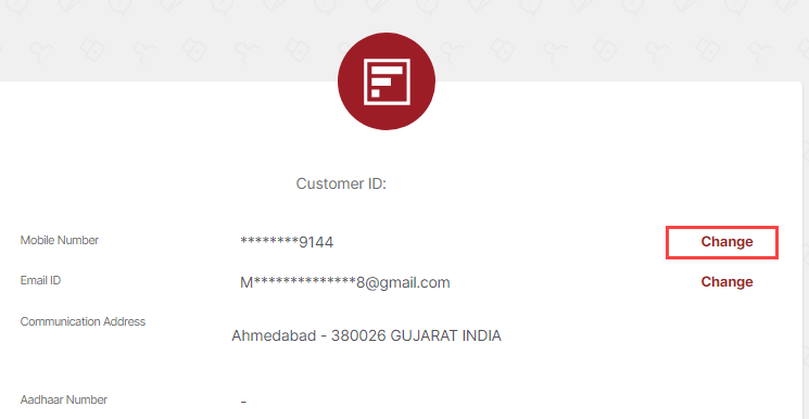 Change/Update IDFC First Bank Registered Mobile Number Online