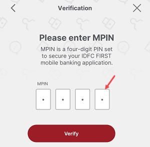 NEFT Transfer in IDFC First Bank Account from Mobile Banking