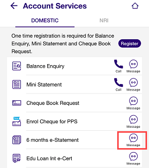 How to Download SBI Account 6 Months Statement by SMS