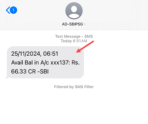 SBI Missed Call Banking