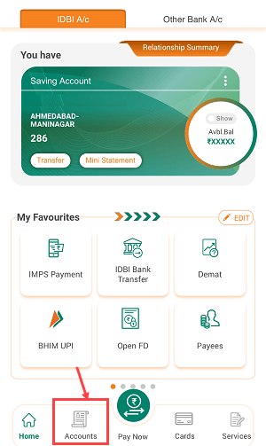 Download IDBI Bank Account Last 6 Months Statement