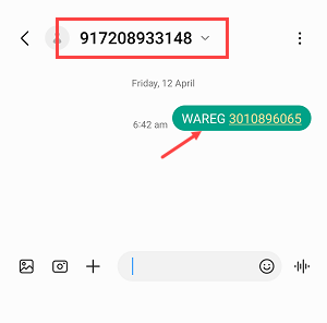 Activate WhatsApp Banking for SBI Account
