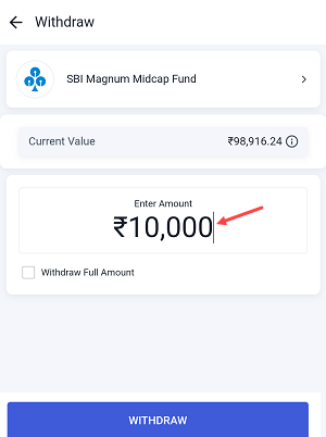 Withdraw/Sell Mutual Funds from Angel One Demat Account