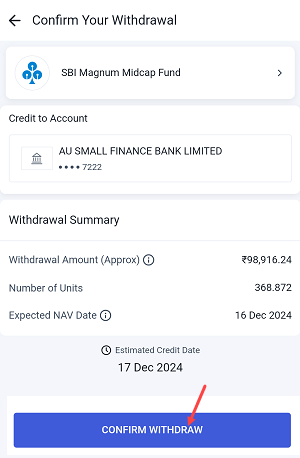 Withdraw/Sell Mutual Funds from Angel One Demat Account