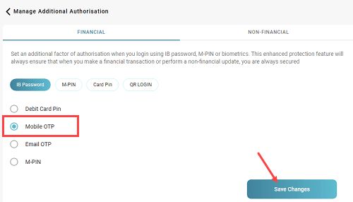 Enable Full Transaction Rights in BOI Net Banking