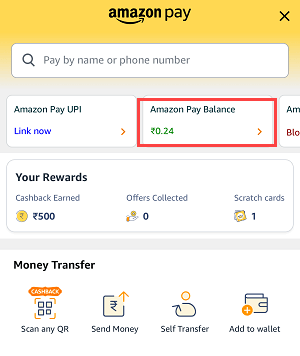 Add Money to Amazon Pay Wallet Using UPI