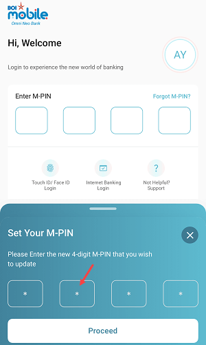 Recover Your BOI Net Banking MPIN