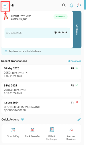 Download Bank of India Last 3 Months Statement From Mobile Banking