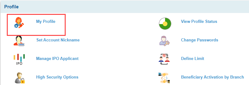 Register an Email ID with SBI Account Online